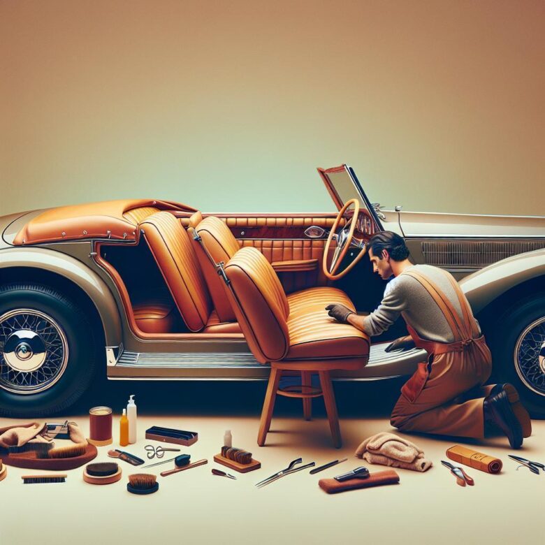 How to Restore and Condition Vintage Leather Car Interiors
